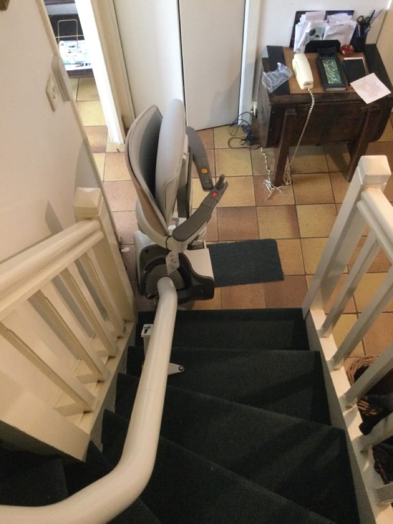 Installation monte-escalier 3