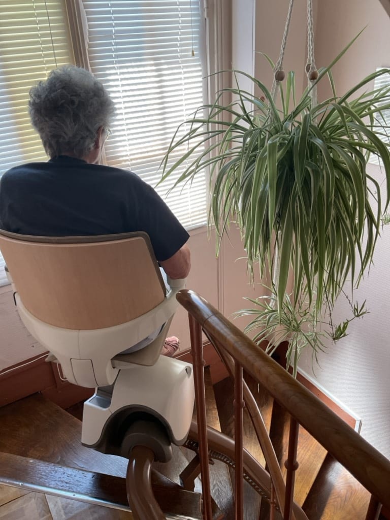 Installation monte-escalier 4