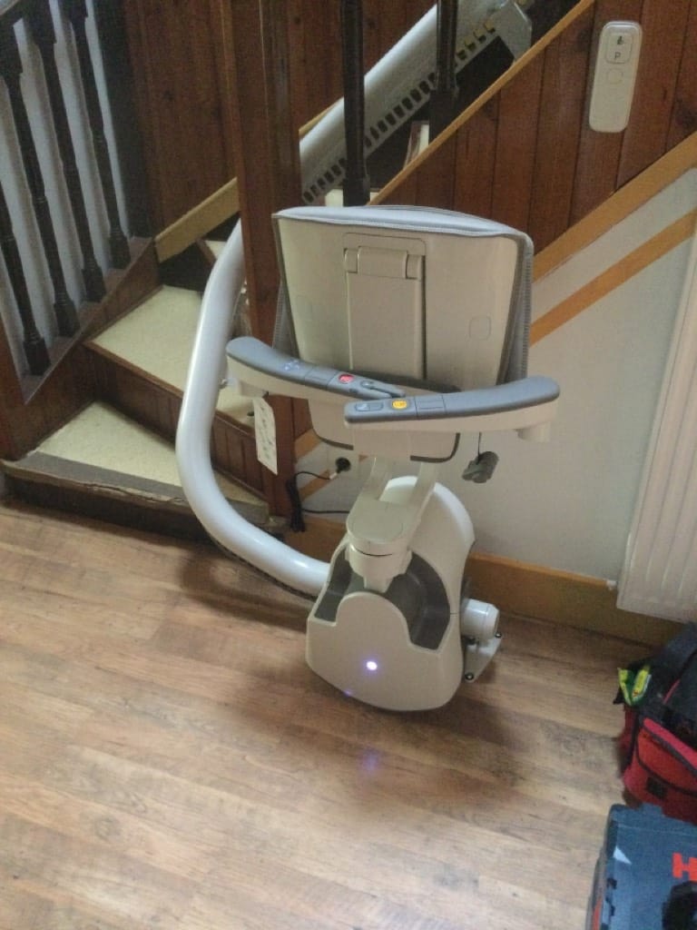 Installation monte-escalier 7