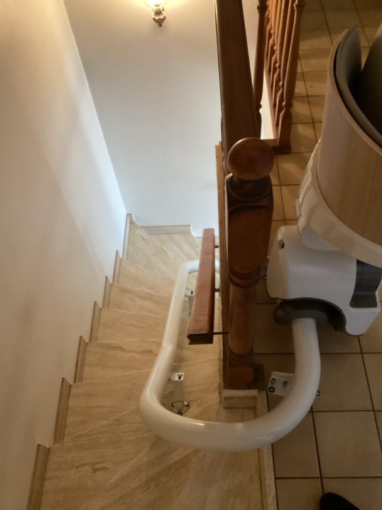 Installation monte-escalier 9