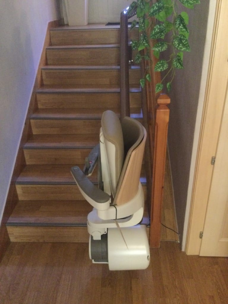 Installation monte-escalier 10