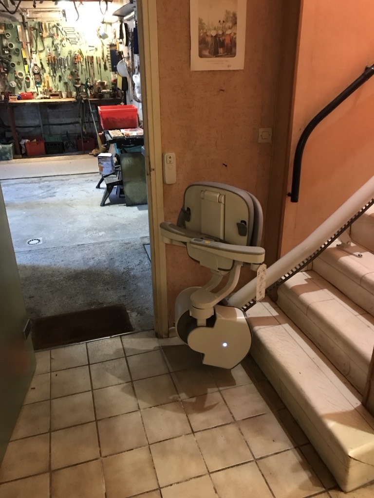 Installation monte-escalier S150 3