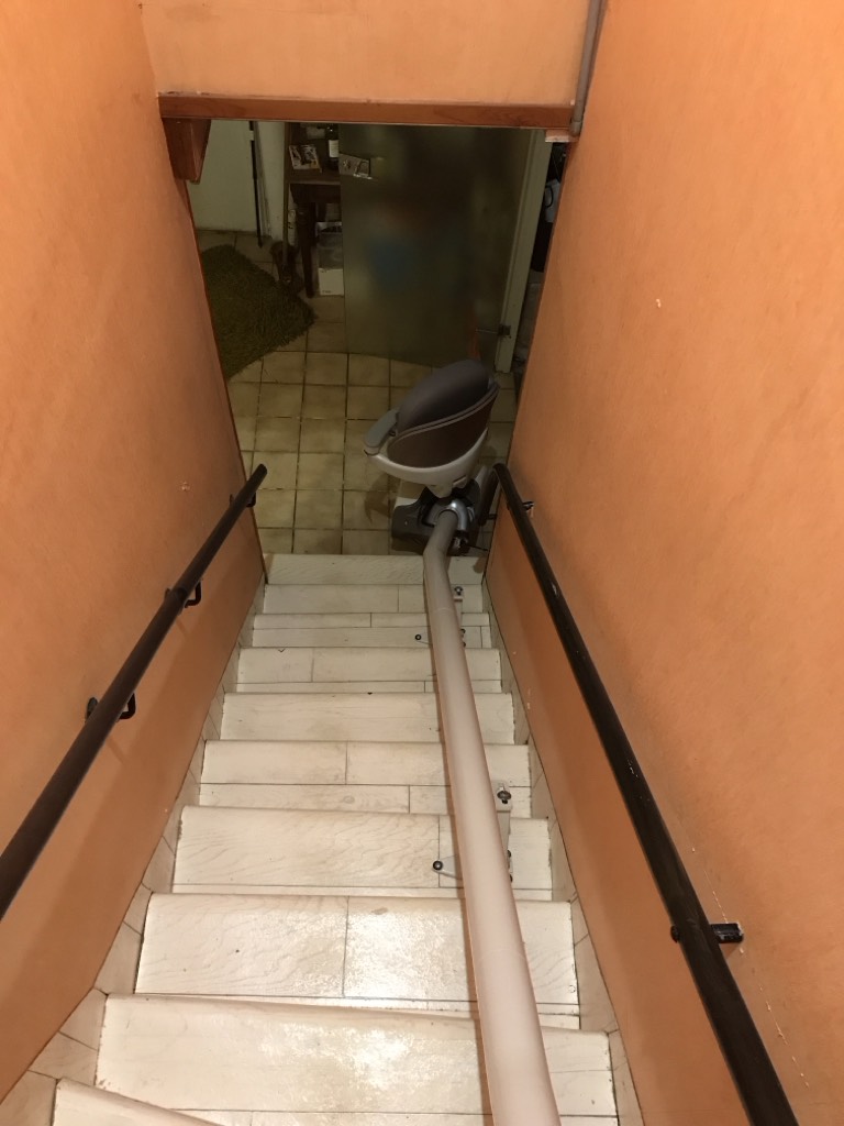 Installation monte-escalier S150 4