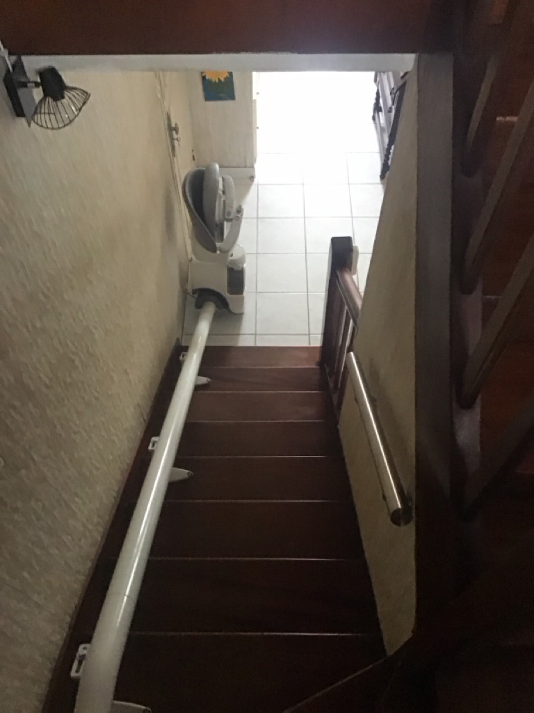 Installation monte-escalier S150 5