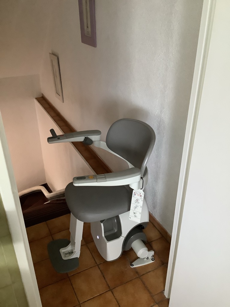 Installation monte-escalier S150 6