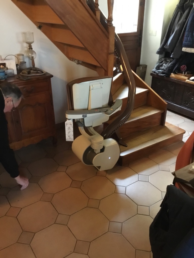 Installation monte-escalier S200 1